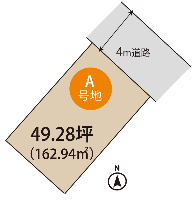 松阪市川井町 A号地 土地写真