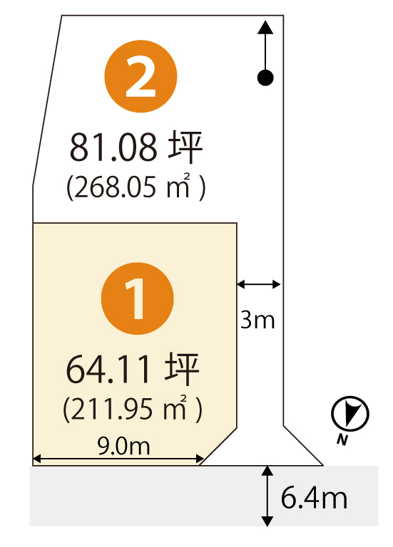 度会郡玉城町佐田 1号地 土地写真