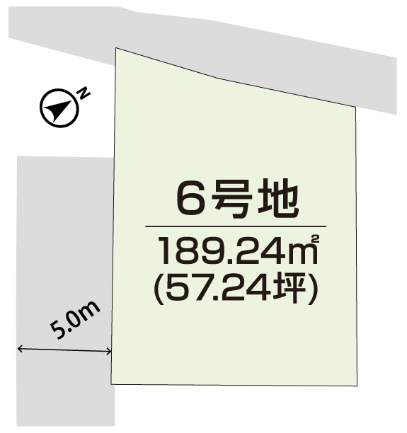鈴鹿市北玉垣町 6号地 土地写真
